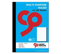 Cherry Multi Purpose Ruled Book A4 100pages 80gsm
