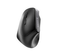 CHERRY MW 4500 LEFT, Ergonomic Vertical Mouse for Left-Handers, Wireless (2.4 GHz RF), 3-Stage Adjustable Resolution up to 1200 Dpi, Battery-Powered, Black