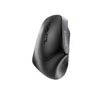 Cherry MW 4500 Left-Hand 1200 DPI Wireless Ergonomic Mouse - Black