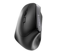 Cherry Mw 4500 Left, Ergonomic Vertical Mouse For Left-Handers, Wireless (2.4 Ghz Rf), 3-Stage Adjustable Resolution Up To 1200