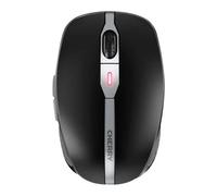 CHERRY MW 9100, Wireless Mouse, Optional Connection Via Bluetooth Or 2.4 GHz RF, 3-Stage Adjustable Resolution Up To 2400 dpi, Rechargeable, Black