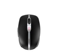 CHERRY MW 9100, Wireless Mouse, Optional Connection Via Bluetooth Or 2.4 GHz RF, 3-Stage Adjustable Resolution Up To 2400 dpi, Rechargeable, Black
