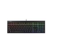 CHERRY MX 2.0S, Mechanical Gaming Keyboard with RGB Lighting, EU Layout (QWERTY), Wired, Designed in Germany, MX RED Switches, Black