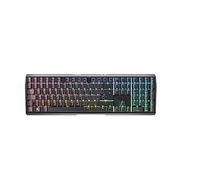 CHERRY MX 3.0S Wireless, Cordless Mechanical Gaming Keyboard with RGB Lighting, UK Layout (QWERTY), Bluetooth, RF or Cable Connection, MX RED Switches, Black