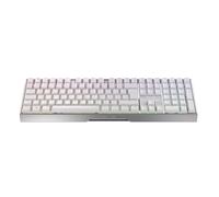 Cherry MX 3.0S Wireless Mechanical Gaming Keyboard. Aluminum Housing Built for Gamers w/MX Brown or Red Switches. RGB Backlit Color Display Over 16m Colors. (White w/MX Red Switches)