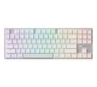 CHERRY MX 8.2 Pro TMR Wireless keyboard Gaming USB + RF Wireless + Bluetooth QWERTY US International Silver, White