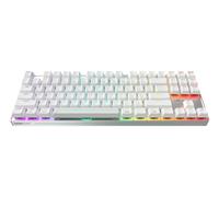CHERRY MX 8.2 Pro TMR Wireless keyboard Gaming USB + RF Wireless + Bluetooth QWERTY US International Silver, White