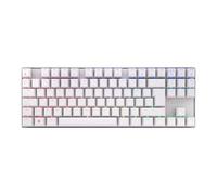 CHERRY MX 8.2 TKL Wireless, Cordless Gaming Keyboard without Numpad, Pan-Nordic Layout (QWERTY), Bluetooth, 2,4 GHz & Cable, MX2A RED Switches, White