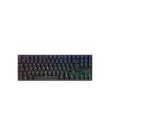 CHERRY MX 8.2 TKL Wireless, Wireless Mechanical Gaming Keyboard without Numeric Keypad, French Layout (AZERTY), RGB Lighting, incl. Metal Transport Case, MX RED Switches, Black
