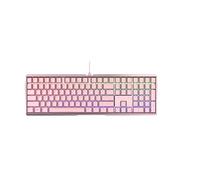 CHERRY MX BOARD 3.0 S, Mechanical Gaming Keyboard with Cable, EU Layout (QWERTY), Robust Aluminium Housing, RGB Lighting, MX BLUE Switches, Pink