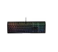 CHERRY MX BOARD 3.0 S, Mechanical Gaming Keyboard with Cable, German Layout (QWERTZ), Robust Aluminium Housing, RGB Lighting, MX SILENT RED Switches, Black