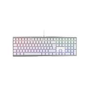 CHERRY MX BOARD 3.0 S, Mechanical Gaming Keyboard with Cable, German Layout (QWERTZ), Robust Aluminium Housing, RGB Lighting, MX RED Switches, White