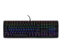 Cherry MX Board 3.0 S Wired Gamer Mechanical Keyboard with Aluminum Housing - MX Brown Switches (Slight Clicky) for Gaming and Office - Customizable RGB Backlighting - Full Size - Black