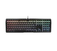 Cherry MX Board 3.0 S Wired Gamer Mechanical Keyboard with Aluminum Housing - MX Brown Switches (Slight Clicky) for Gaming and Office - Customizable RGB Backlighting - Full Size - Black