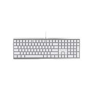 CHERRY MX Board 3.0 S Wired Gaming Keyboard, US International Layout (QWERTY), MX Black Switches, Unlit, White