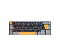 CHERRY MX-LP 2.1 Compact Wireless, Cordless Compact Gaming Keyboard with 68 Keys, French Layout (AZERTY), Mechanical MX LOW PROFILE SPEED Switches, Black