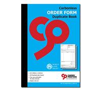 Cherry NCR Order Form SL Duplicate Book A5 40 Sets Carbonless