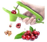 Cherry & Olive Pitting Tool with Stone Remover - UK (Green)
