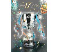 Cherry Orchard 17th Birthday Card from the Grayson Range complete with Gold Envelope and Gold Foil Detailing …