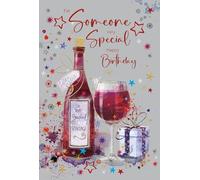 Cherry Orchard | Birthday Card for Someone Special | Someone Special Birthday Card | Red Wine Design - Elegant Greeting Card with Envelope and Luxury Insert
