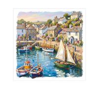 Cherry Orchard | Blank Greeting Card | Beautiful Countryside & Coastal Watercolour Art Design | Premium Quality Blank Card | Complete with Envelope (CB011)