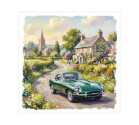 Cherry Orchard | Blank Greeting Card | Beautiful Countryside & Coastal Watercolour Art Design | Premium Quality Blank Card | Complete with Envelope (CB013)