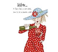 Cherry Orchard Camilla & Rose Greeting Card - Sister Funny Card - Blank/Birthday Publishing (CR1007)