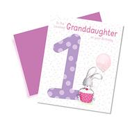 Cherry Orchard Cute Granddaughter 1st Birthday Card luxury childrens birthday card with coloured envelope