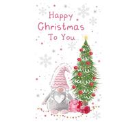 Cherry Orchard Cute Pink Gonk Christmas Money Wallet, comes complete with envelope
