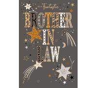 Cherry Orchard | Fantastic Brother In Law Birthday card | Luxury Birthday Card for Brother in Law | Stylish Gold Foil & Embossed Finish | Luxury Insert |Complete with Envelope