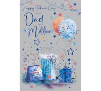Cherry Orchard | Father's Day card for a 'Dad in a Million' | Card for Father's Day | Fun & Vibrant Design | Luxury Insert | Complete with Envelope