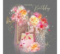 Cherry Orchard Female On Your Birthday Card - Gift Bags Flowers