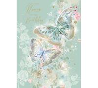 Cherry Orchard Nanna Birthday Card from the Grace Range complete with Gold Envelope and Gold Foil Detailing