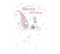 Cherry Orchard | Nanny Christmas Card | Festive Christmas card for Nanny | Cute Gonk Design | Complete with envelope