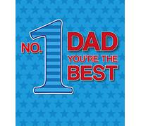 Cherry Orchard No.1 Dad You're The Best Father's Day Greeting Card with Stars Design