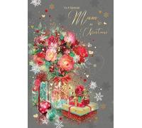 Cherry Orchard 'Special Mum' Christmas card, from the Gorgeous Grace range, complete with Gold envelope and finished with Gold foil details