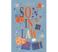 Cherry Orchard | To A Special Son in Law Birthday Card | Stylish Birthday Card for Son in Law | Bright & Bold Lettering | Luxury Insert | Gold Foil & Embossed Finish