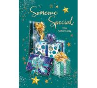 Cherry Orchard | To Somone Special Father's Day Card | Stylish Green Gifts - Gold Foil Finish & Luxury Insert | Complete with Envelope
