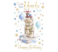 Cherry Orchard | Uncle Birthday Card | Charming Birthday card for Uncle | Cute Teddy Bear Design| Thoughtful Verse -Luxury Insert | Complete with Envelope