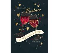 Cherry Orchard | Valentines Card for Partner | Gorgeous Floral Design| Romantic Card with Luxury Insert | Complete with Envelope