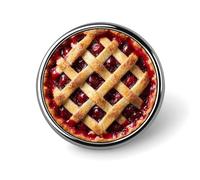 Cherry Pie Round Brooch for Men Women Fashion Badge Collar Pin Dress Jacket Backpack Accessories