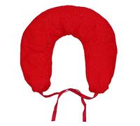 Cherry Pit Neck Pillow for Heat Treatments / Plain Red (37x33 cm)