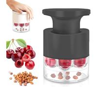 Cherry Pitter, 7 Holes Cherry Stoner Remover, Food Grade Olive Cherries Pitter Tool Pit Remover, Multifunctional Olive Cherries Seed Removal Stoner, for Kitchen Gadgets