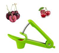 Cherry Pitter and Stoner Tool with Stainless Steel Rod for Olives, Dates - Fruit Pit Removal Device