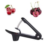 Cherry Pitter, Cherry Stoner Remover with Stainless Steel Rod, Olive Pitter Tool, Cherry Pip Remover/Dates pitting Device, Portable Fruit Tool