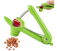 Cherry Pitter, Cherry Stoner Remover with Stainless Steel Rod Portable Cherries Pitter Tool Kitchen aid with Space-Saving Lock Design Cherries Destoner Olive Pitters for Hawthorn Cherryston