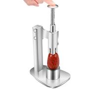 Cherry Pitter - Extractor Lithiox | Manual Fruit Removal | Stainless Steel Construction, Press Design, Easily Removes Stones, Suitable For Cherries, Olíves And Jujubes