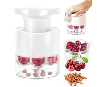Cherry Pitter Multiple, Kitchenware, 7 Holes Push Type Retailing Cherry Pit, Kitchen Countertop Tools, Multifunctional Author Help For Grapes Juice Jam Hawthorn