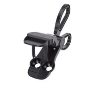 Cherry Pitter Tool, Double Opening Cherry Core Remover Portable Cherries Pit Pitting Tool for Kitchen Cake Shop Cherry Jam (Black)