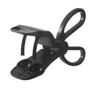 Cherry Pitter Tool, Handheld Push Design Cherry Olive Core Remover, Multifunctional Kitchen Gadget for Baking, Jam, Dessert, Fast Fruit Pitting (Scissor Style) (Black)